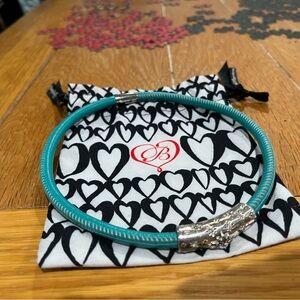 Brighton Turquoise Bracelet with Silver Detailing